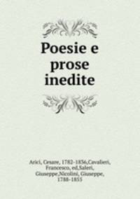 Poesie e prose inedite