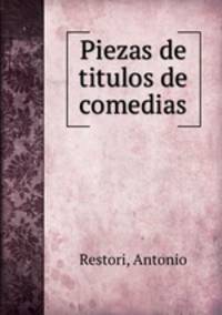 Piezas de titulos de comedias