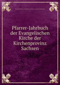 Pfarrer-Jahrbuch der Evangelischen Kirche der Kirchenprovinz Sachsen