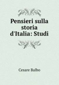 Pensieri sulla storia d