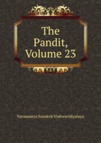 The Pandit, Volume 23