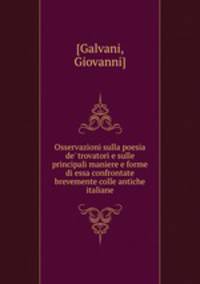 Osservazioni sulla poesia de