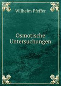 Osmotische Untersuchungen