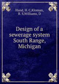 Design of a sewerage system South Range, Michigan
