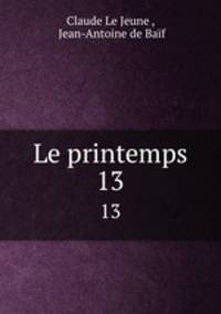 Le printemps. 13