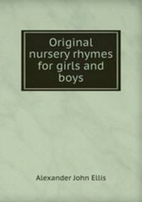 Original nursery rhymes for girls and boys