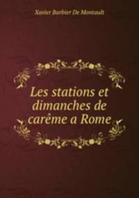 Les stations et dimanches de carme a Rome