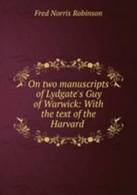 On two manuscripts of Lydgate