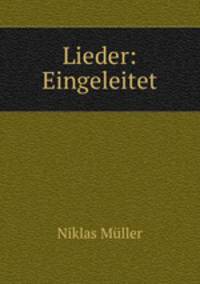 Lieder: Eingeleitet