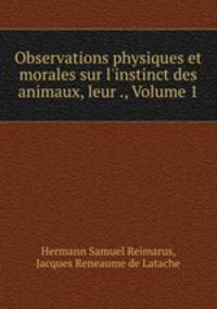 Observations physiques et morales sur l