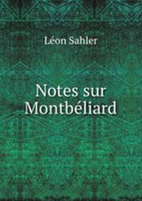 Notes sur Montbeliard