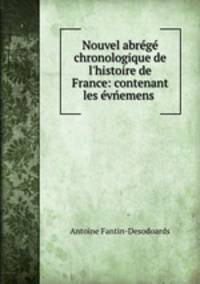 Nouvel abrege chronologique de l