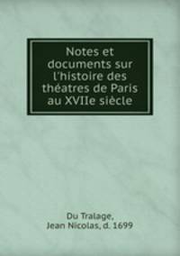 Notes et documents sur l