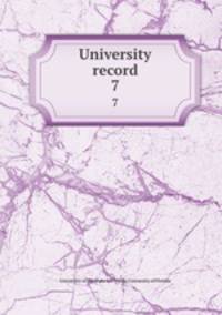 University record. 7