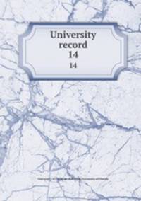 University record. 14