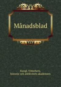 Manadsblad