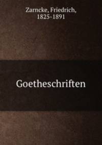 Goetheschriften