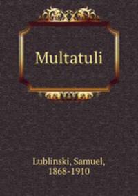 Multatuli