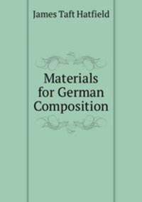 Materials for German Composition