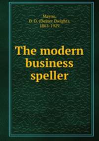 The modern business speller
