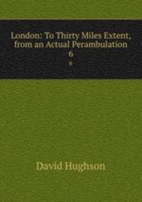 London: To Thirty Miles Extent, from an Actual Perambulation. 6