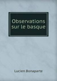 Observations sur le basque