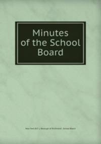 Minutes of the School Board