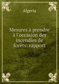Mesures a prendre a l