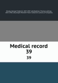 Medical record. 39