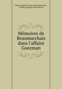Memoires de Beaumarchais dans l