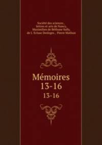 Mmoires. 13-16
