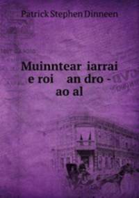 Muinntear ciarrai e roi an droc- aogal