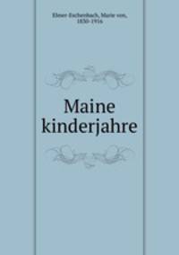 Maine kinderjahre