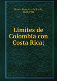 Li?mites de Colombia con Costa Rica;