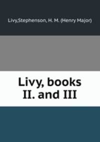 Livy, books II. and III