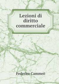Lezioni di diritto commerciale