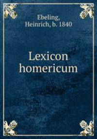 Lexicon homericum