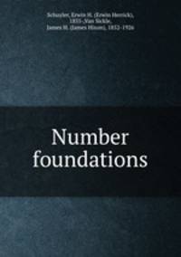 Number foundations