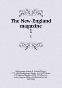 The New-England magazine. 1