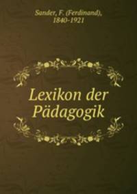 Lexikon der Padagogik