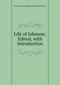 Life of Johnson: Edited, with introduction