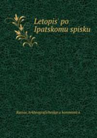 Letopis po Ipatskomu spisku