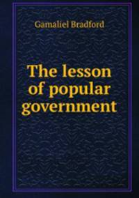 The lesson of popular government