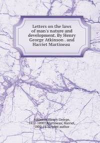 Letters on the laws of man