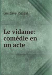 Le vidame: comedie en un acte