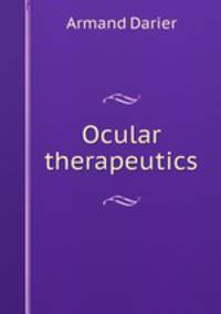 Ocular therapeutics