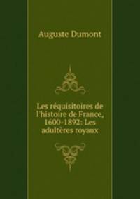 Les requisitoires de l