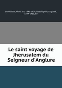 Le saint voyage de Jherusalem du Seigneur d