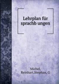 Lehrplan fur sprachb?ungen