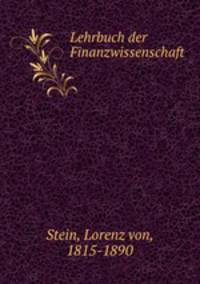 Lehrbuch der Finanzwissenschaft